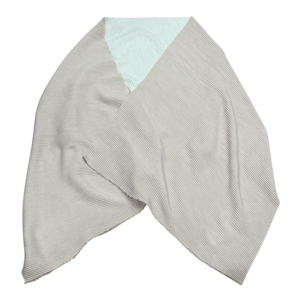 Love & Lore Scarf Womens One Size Blush Ribbed Knit Reversible Wrap
